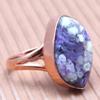 Cheroite Gemstone Handmade Silver Jewelry  "12"