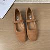Fashion Bailamos Fashion Round Toe  Ballet Flats Woman Soft Loafers Ladies Brand Design Mary Jane Shoes Mujer Size35-40ujer