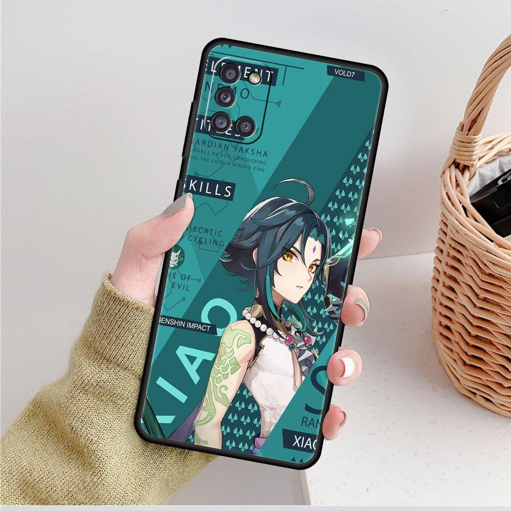 Shell Capa For Samsung Galaxy A12 A52 A51 A72 A02s A32 4G A71 A31 A41 A21s A13 A73 A23 A53 A33 A03s A22 Genshin Impact Case