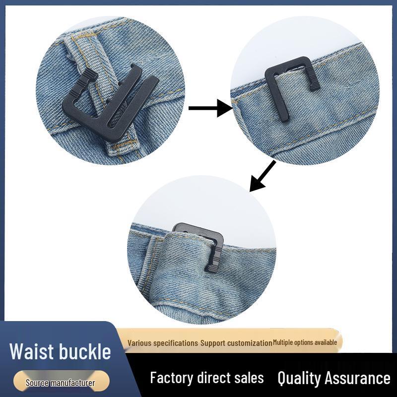 Adjustable Waist Cincher Button for Jeans and Skirts