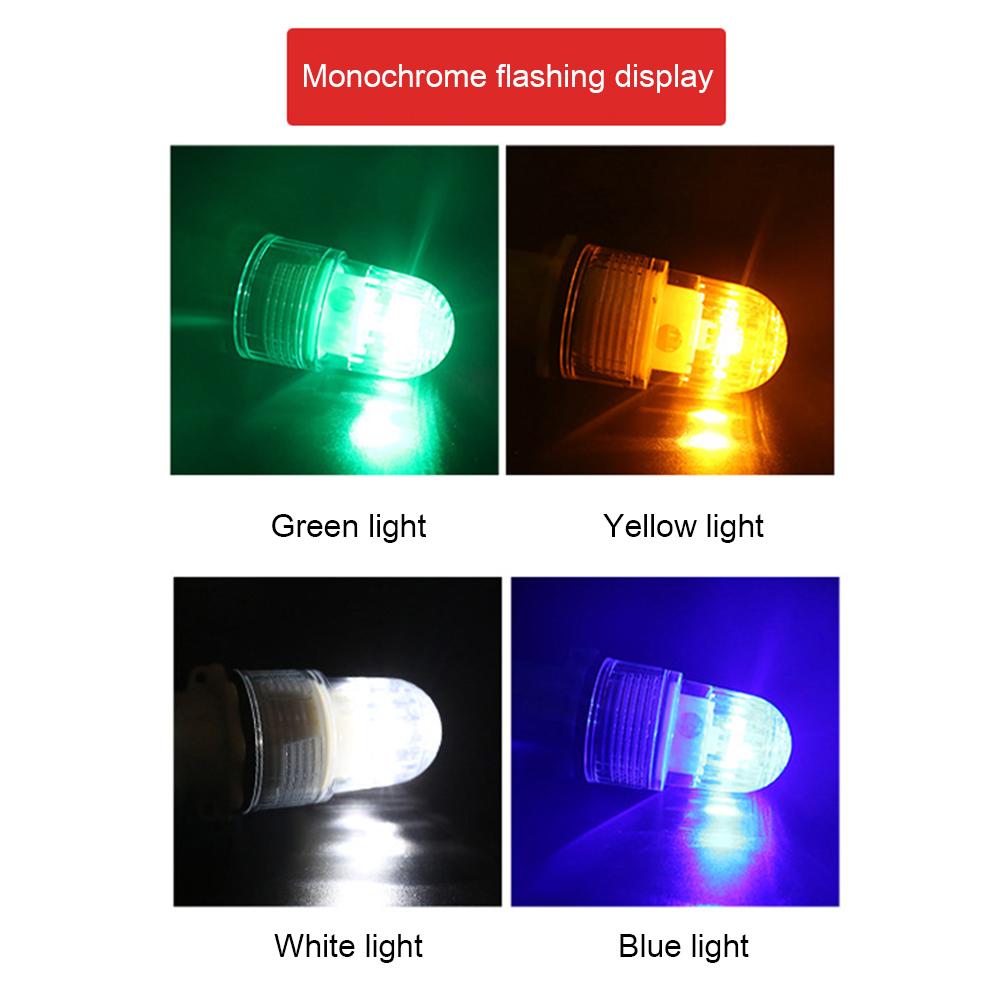 Flash Fishing Signal Light IP65 Waterproof Fishing Warning Light LED Fishing Signal Indicator Light for Outdoor Fishing