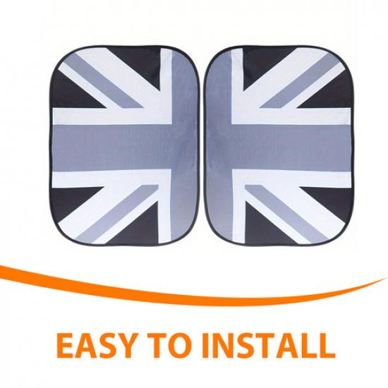 2X Car Sunroof Sun Shade Foldable Cover For MINI Cooper R54 R55 R56 R60 F55 F56