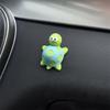 1/4Pcs Car Turtle Ornament Car Dashboard Rearview Mirror Cartoon Resin Animal Ornaments Mini Turtle Diy Decoration Accessories