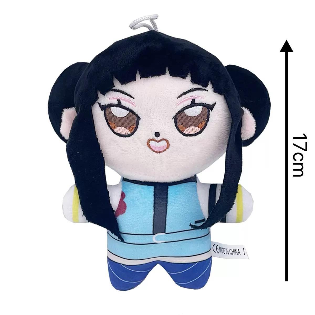 

Anime Demon Plush Playthings Activity Hunters Tiger Stuffed Toy Blue Tiger Animals Plushie Novelty qifts and stickers