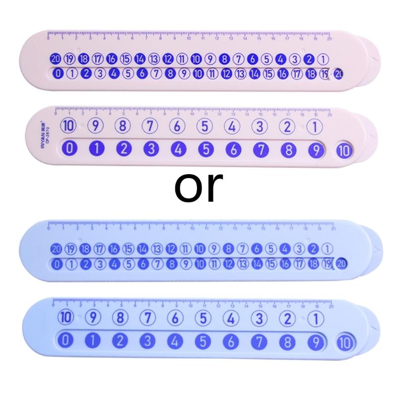 Digital Decomposition Ruler Toy Double-Sided Number Decomposition Ruler Math 1