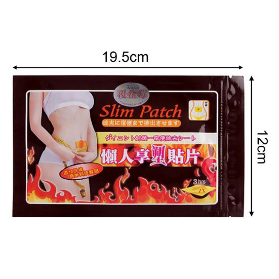 10Pcs Weight Loss Patches Natural Fast Slimming Burn Fat Diet Patch Body Pads