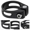 Aluminum Alloy Bike Seat Post Clamp 28.6mm Bicycle Seatpost Tube Clip Bicycle Seatpost Clamp for Mountain Bike Road Bike