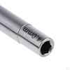 Metallschlüssel Schaft Sechskantmutter Steckschlüssel Schraubendreher Verstellbarer Adapter 4,5/4,0mm, Länge 8mm
