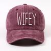 Fashion Letter Labeling Washed Old Cap Men and Women Street Play Sunscreen Four Seasons Baseball Cap