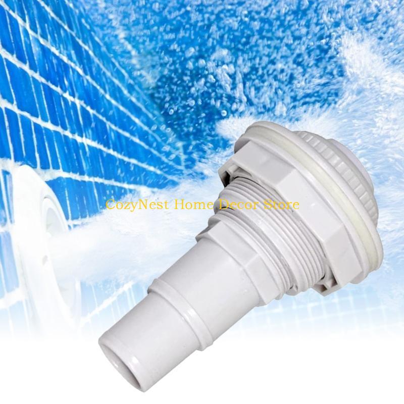 92MF Pool Return Nozzle Easy Installs & Adjustable Jets Pool Wall Return Jets Nozzle Set