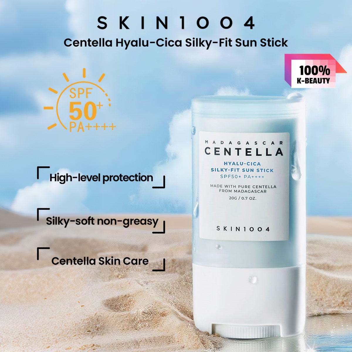 

SKIN1004 Madagascar Centella Hyalu-Cica Silky-Fit Sun Stick SPF50+ PA++++