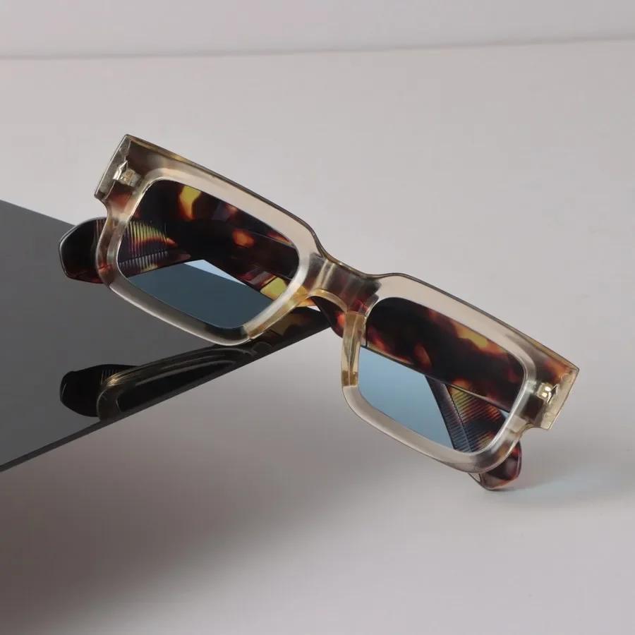 Designer Square Sunglasses Women Men Vintage Candy Color Sun Glasses Fashion Personality Eyewear Mirror Stylish Brand
