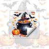 Halloween Window Clings Stickers Black Cat Cute Ghosts Pumpkins