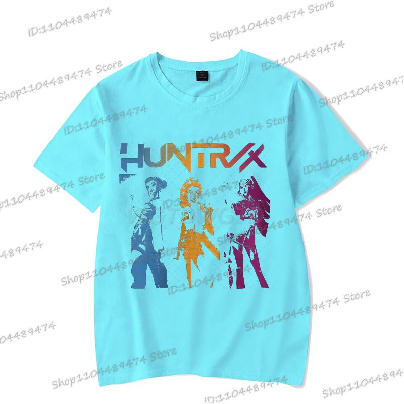 Heißer Verkauf KPop Dämonenjäger 2025 T-Shirt Herren Damen Mode Pop Punk Anime T-Shirts Unisex Vintage Cartoon Sommer T-Shirts