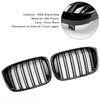 Front Kidney Grille Mesh Grill Fit for BMW X4 G02 X3 G01 G08 2018-2021 Pre LCI