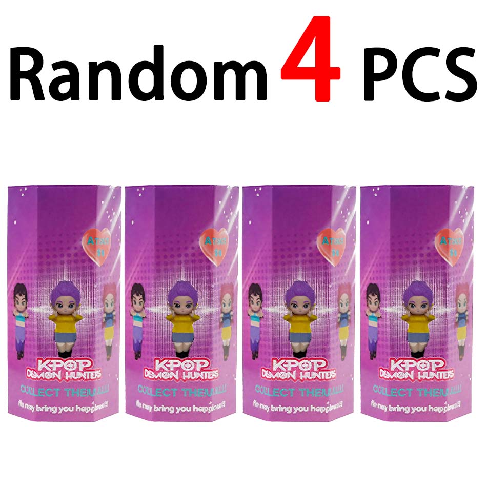 @@ New Cute demon hunters kpop Blind Box Mini Anime Character Decoration PVC Material Children's Birthday Gifts Christmas Gifs