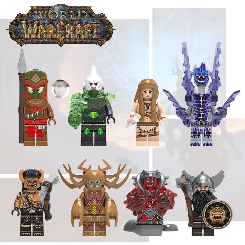 X0285 Evil Dwarf Mechanical Virus Soldier Building Blocks Toy Diy Abs Material Non-electric