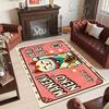 VIKAMA Cartoon Lucky Cat Carpet Pink Doormat  Welcome Mat Lightweight Living Room Carpet Rug For Bedroom  Bathroom Room Home Dec