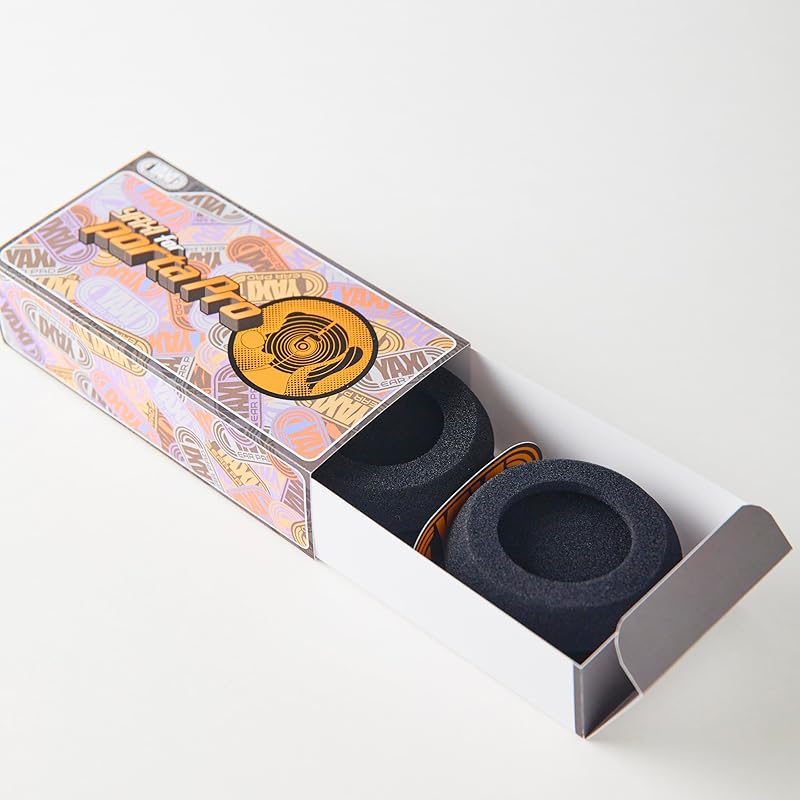 

YAXI Koss Ear pads for PORTAPRO 2 pairs (black+black)