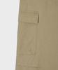 GLW Washed Pocket Parachute Cargo Pants Beige