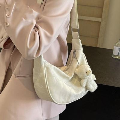 Sac de niche à surface douce et grande capacité pour femmes, nouveau sac bandoulière sous l'aisselle, sac bandoulière, sac dumpling