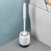 Wall-Mounted Soft Bristle Toilet Brush with Long Handle for Dead Corner Cleaning