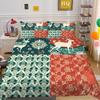 Christmas Printing 3D Printing Polyester Pillowcase Quilt Cover Two Or Three-Piece Set