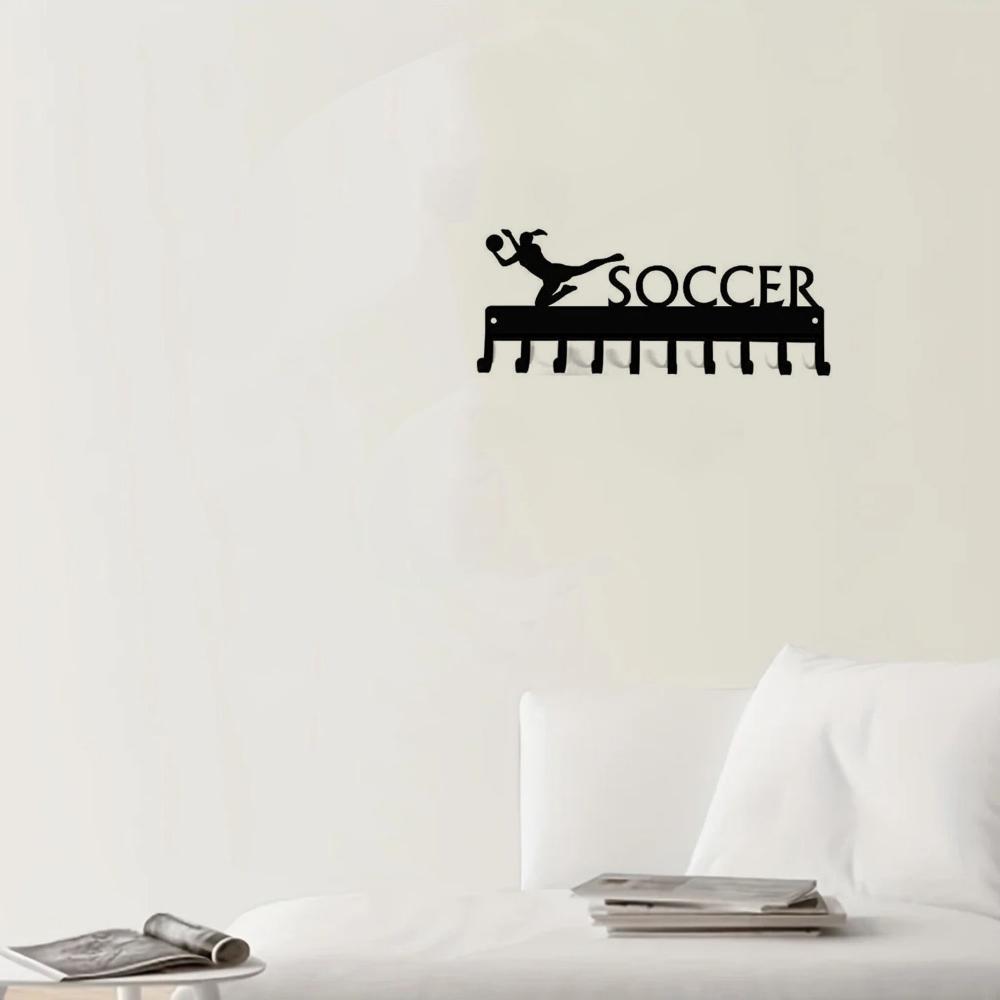 Вешалка для медалей футбольного вратаря - винтажная — фото 4