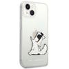 Etui Iphone 14 Plus Karl Lagerfeld Przezroczyste Plecki Pokrowiec Tpu Case