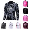 Herren Langarm Fußball Trainingsshirt Winter Sportbekleidung Atmungsaktiv Schnelltrocknend Fußball Trainings Oberteil Unisex
