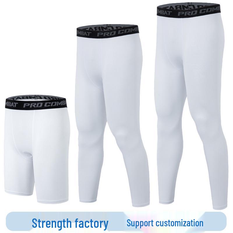 

Men s Quick-Dry High Elastic Compression Sports Leggings XXL