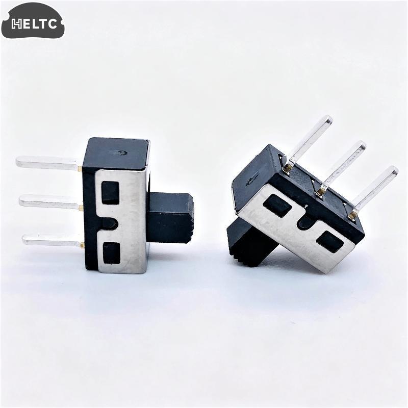 SS12D10G3 10pcs Toggle Switch 1P2T 3 Pin 2 Position Straight Vertical for Low Voltage Devices Assembly