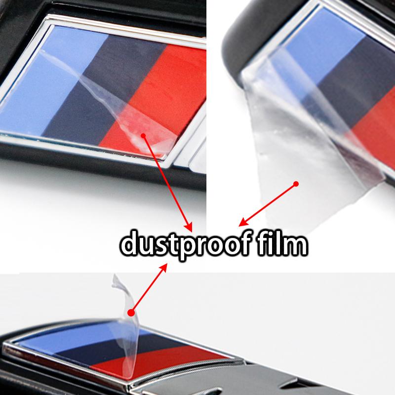 3D ABS M Logo Car Front Grille Badge Sticker For BMW M Emblem E46 E36 E34 F10 E90 M1 M2 M3 M4 M5 M6 M7 M8 Decorative Accessories nlxk36