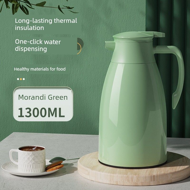 New Style Thermos Kettle for Office Workers, Large Capacity Thermos Cup, Coffee Pot, Large Hot Water Bottle for Dormitory, Teapot, Warm Water Kettle