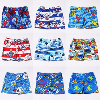 Schnelltrocknende Cartoon-Schwimmboxer für Jungen im koreanischen Stil
