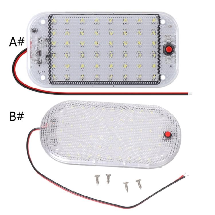 Universal Car Interior Light 48LED Reading Light Night Light Indoor Ceiling Lamp