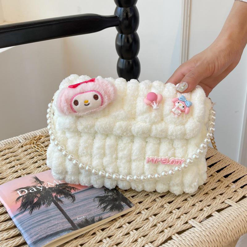 Capybara Hand-Knitted DIY Crossbody Bag Kit - Perfect Gift for Girlfriend