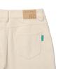 WACKY WILLY Women'S Corduroy Semi-Wide Pants Cream