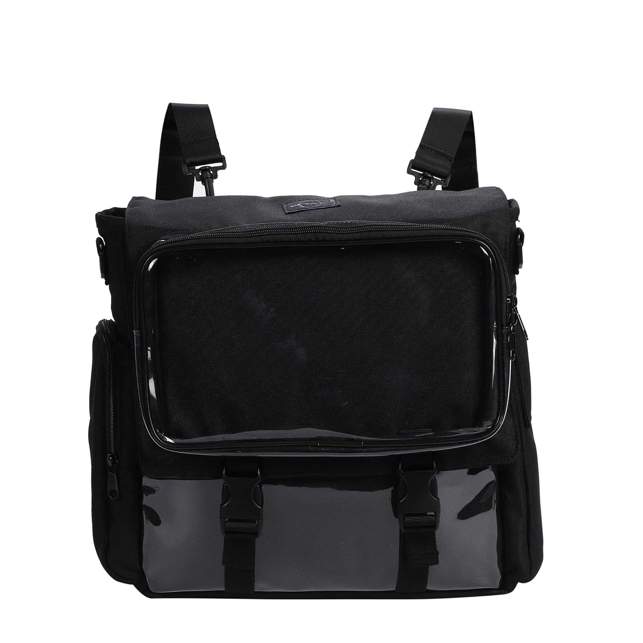 

Ita Oshikatsu A4 Tote Large Everyday Events [Harujio] Bag, Backpack, Backpack, Bag, 2-Way, Transparent, Black, Capacity, Clear, Oshikatsu, Otaku, Bag, чорний