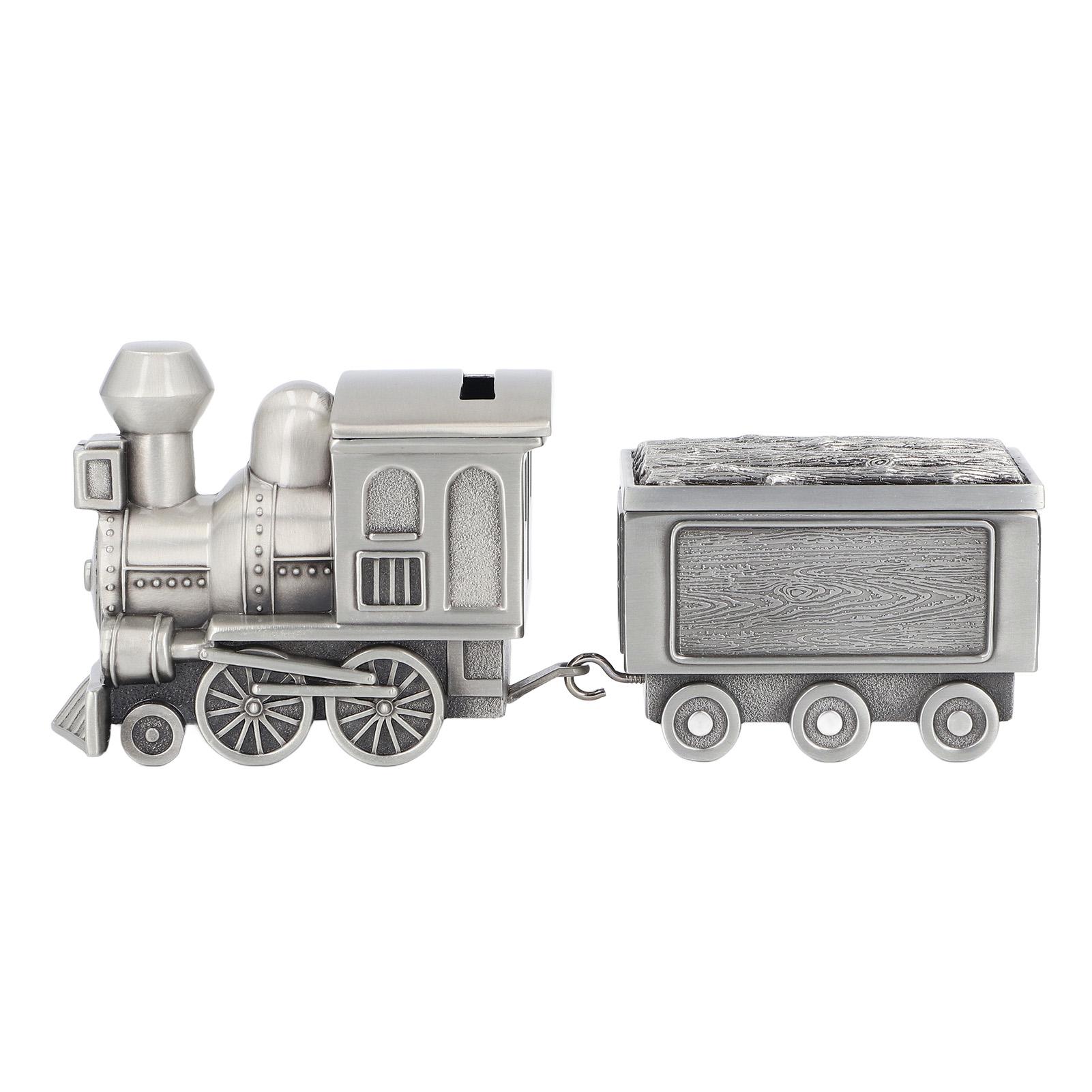 

Копилка Сплав Ретро В форме поезда Декоративная копилка Домашний декор на День рождения Фестиваль