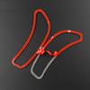 Car Dashboard Trim Carbon Fiber Sticker For Chevrolet Corvette 2005-2013 Auto Speedometer Panel Frame Cover Interior Accessories