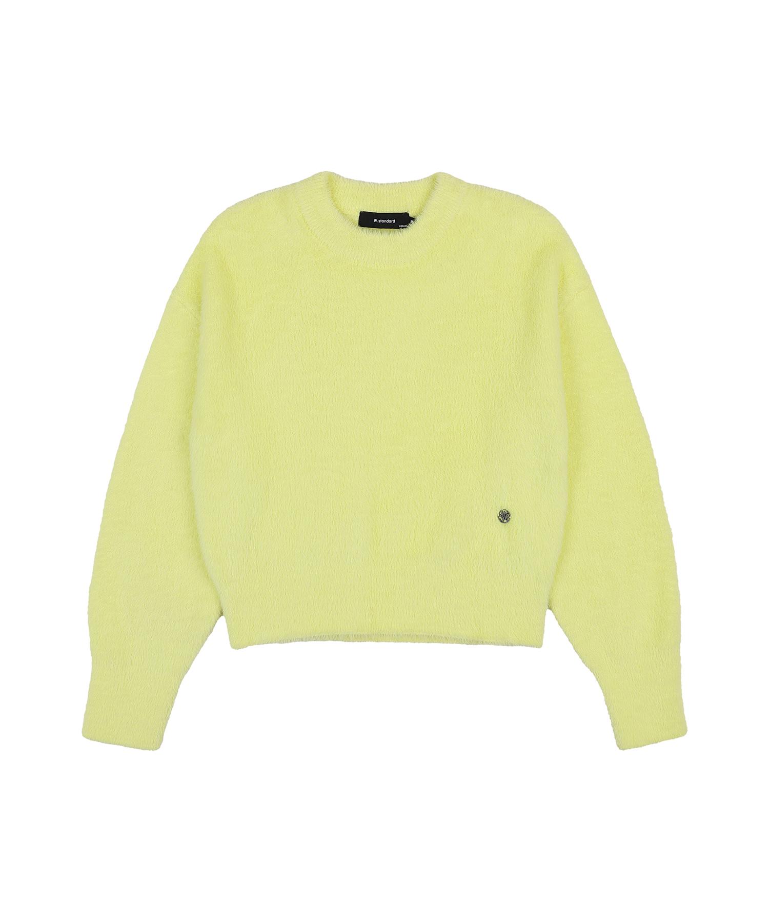 W Standard Shearling Women S Sweater [3 Colors] Black/M