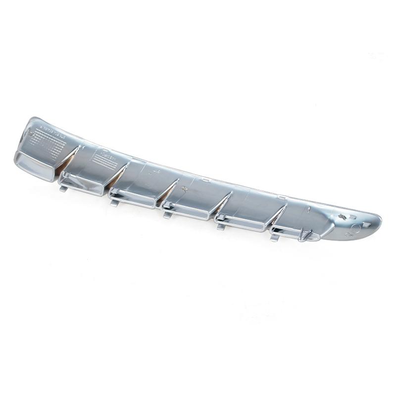 Front Door Fender Side Air Vent Outlet Grille Trim Strip Cover Silver For Porsche Panamera 2010 2011 2012 2013 2014 2015 2016