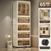 Multi-Layer Foldable Storage Cabinet: Plastic Wardrobe, Shelving Unit, Toy Organizer, Clothes Box