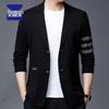Romon Men's Casual Knit Blazer Cardigan - Spring/Autumn Trendy Suit Jacket