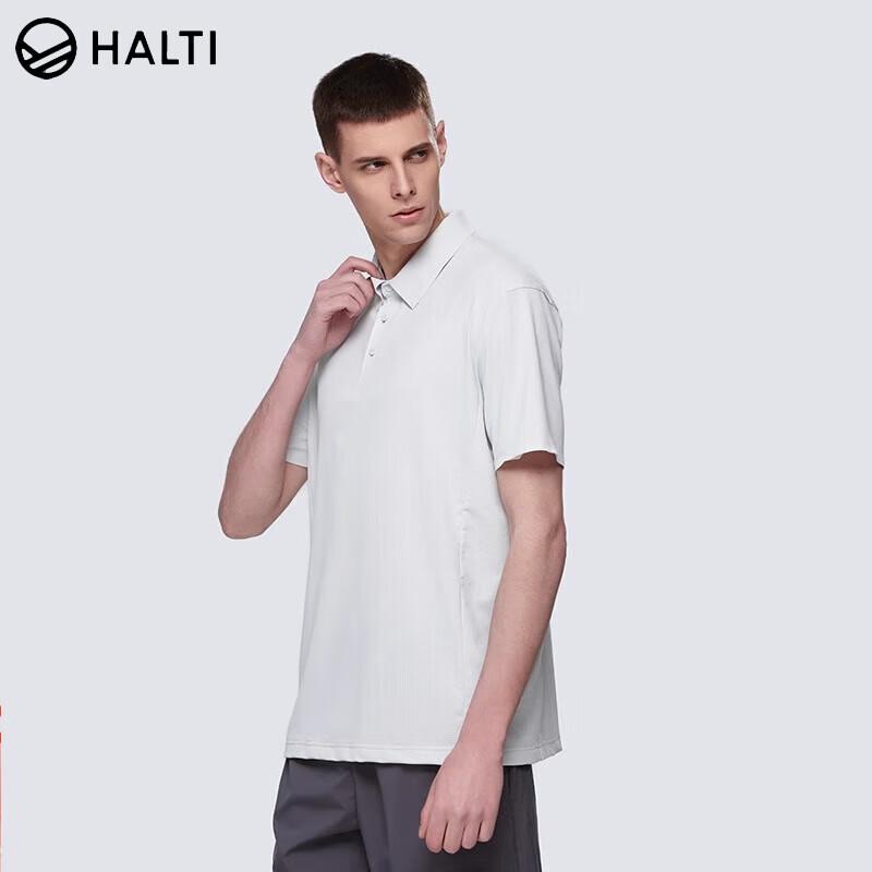 HALTI Men's Polo Neck Sports T-shirt
