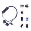 USB To 4Pin Fan Power Conversion Cable Ensures Full Speed And Brightness With 12V Output