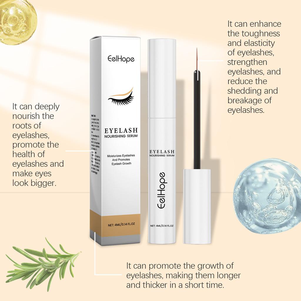 Eelhope Gentle Nourishing Eyelash Serum For Luxuriously Black Lengthened Beautifully Curled Lashes