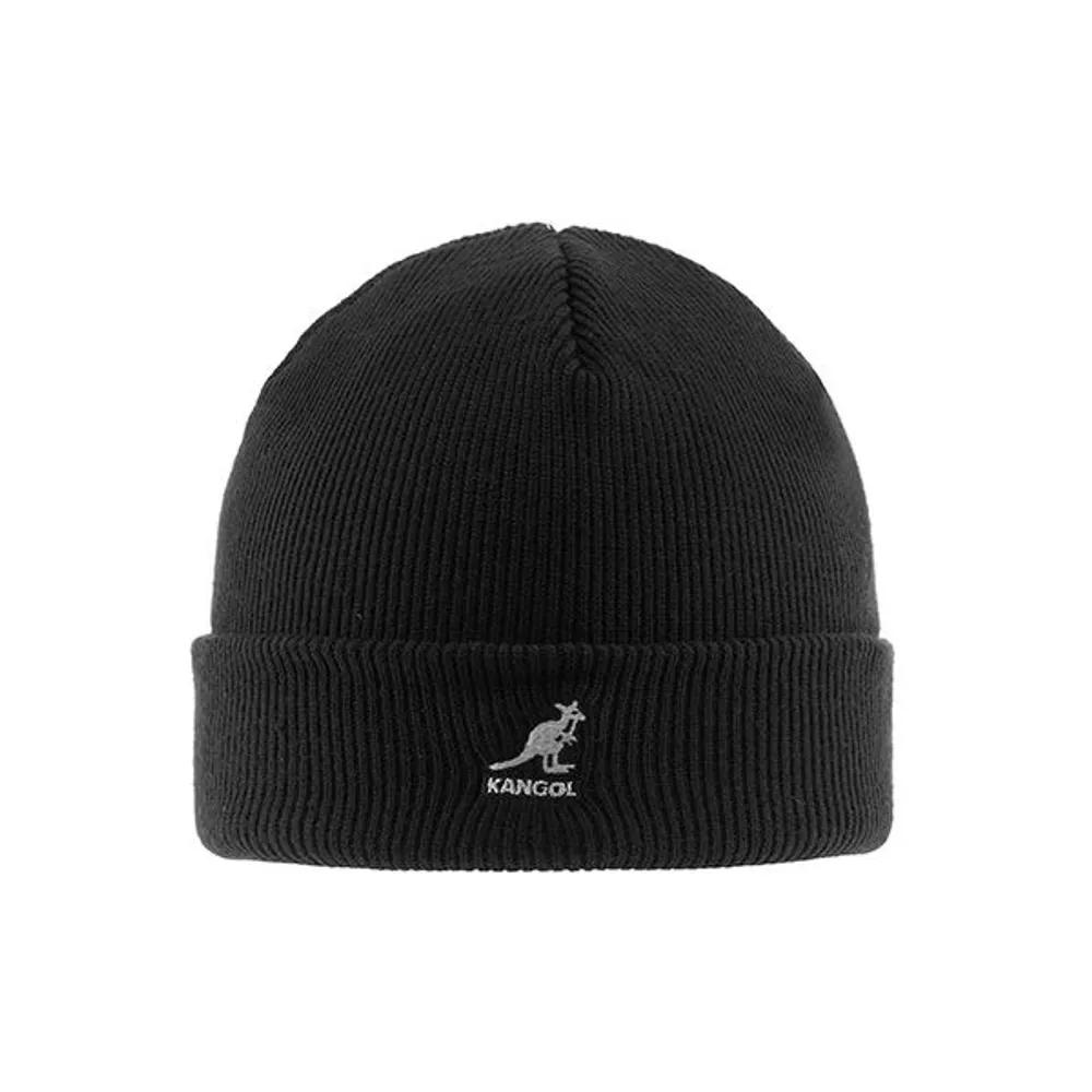 KANGOL 2978BC BLACK Cuff Pull-on Acrylic Beanie 2978BC BLACK
