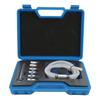 A02Q-Universal Brake Bleeder Spanner 1 Drain Hose Brake Bleeder Wrench Kit 6 Adapters Metal Sturdy For Car For Light Truck